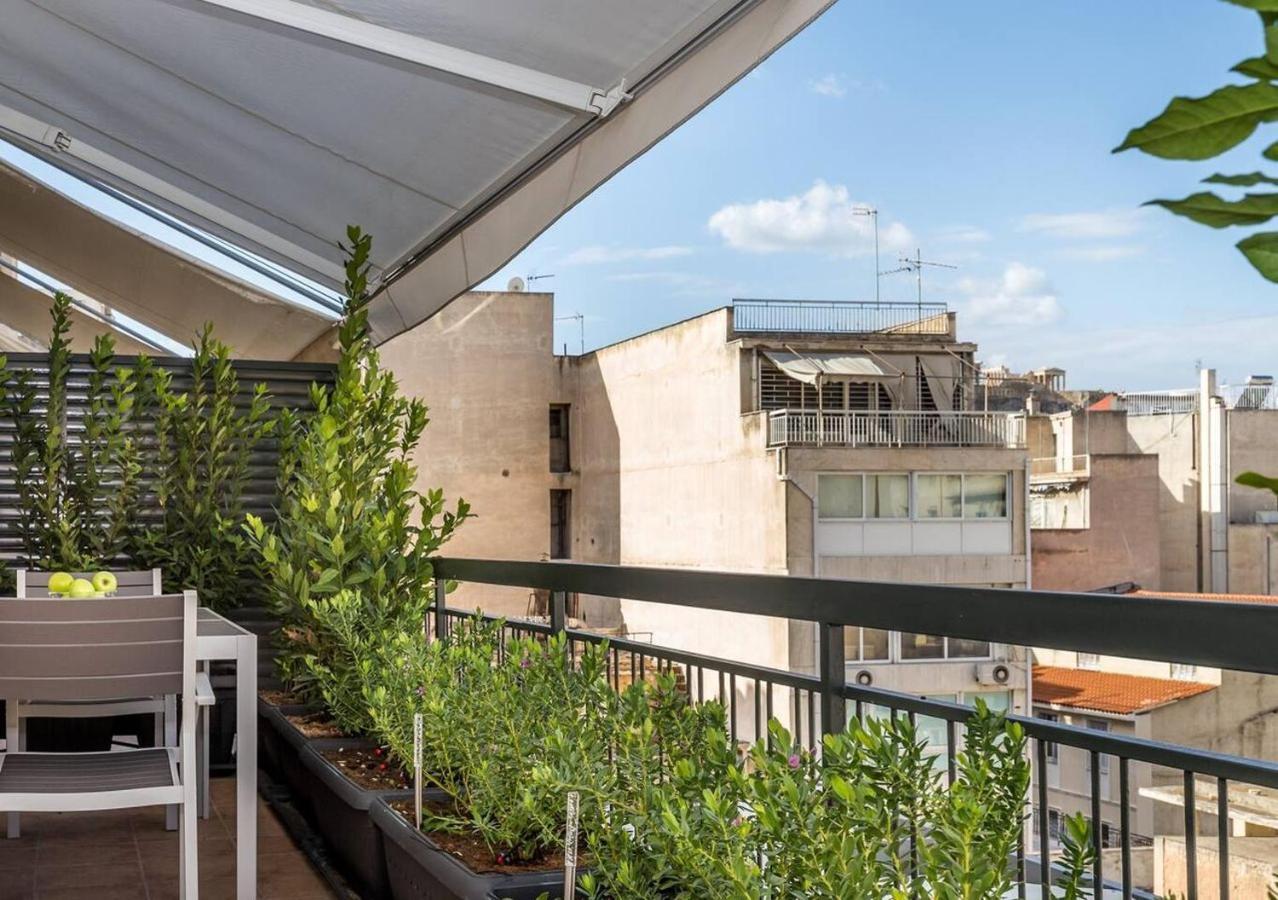 Emily In Athens - Central Chic Flat With Terrace Syntagma E1 Exterior photo