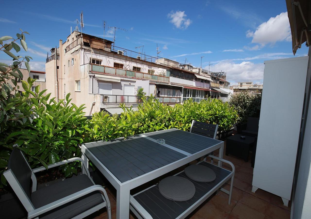Emily In Athens - Central Chic Flat With Terrace Syntagma E1 Exterior photo